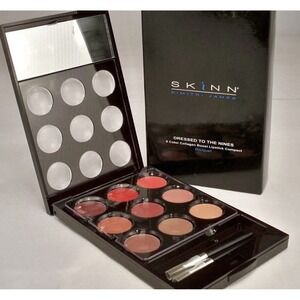 Skinn 9 color collagen boost lipstick compact Bouquet Dressed To The Nines